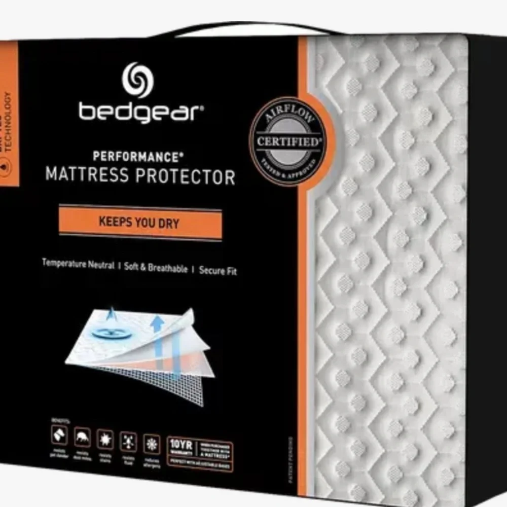 # 1 Bedgear, 2 Queen, White mattress cover (#1)  I have King size also.  New